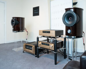 One of The AudioWorks demo rooms