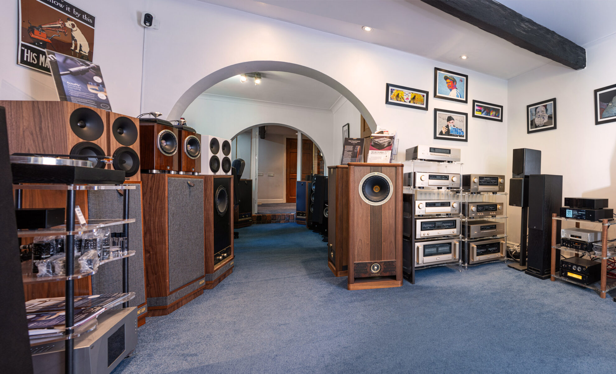 The AudioWorks Shop entrance
